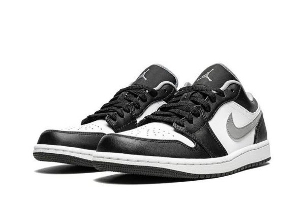 Jordan 1 “Black White Particle Grey” Low