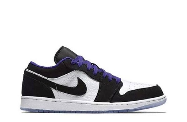 Air Jordan 1 Retro Low "White Black Dark Concord"