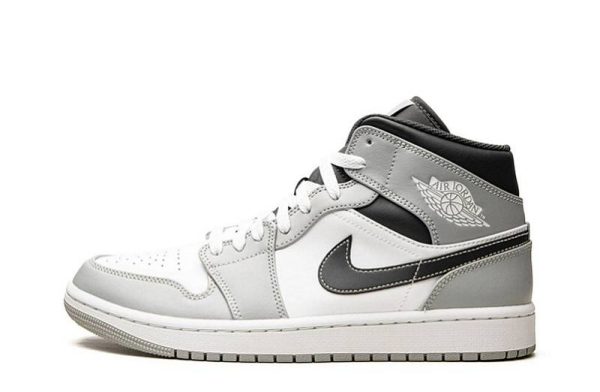 Jordan 1 "Light Smoke Grey" Mid