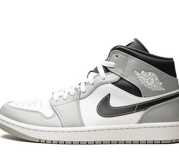 Jordan 1 "Light Smoke Grey" Mid