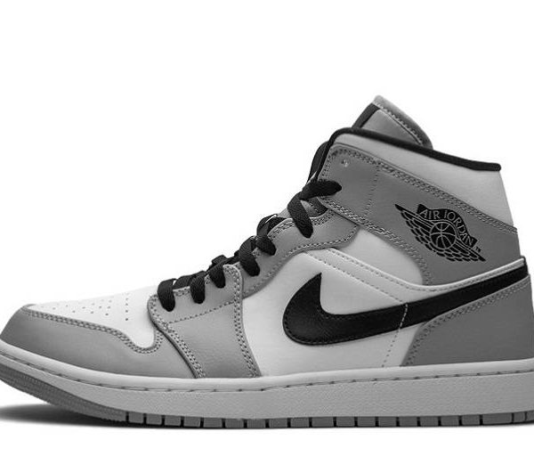 Air Jordan 1 Mid “Light Smoke Grey”