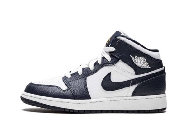 Air Jordan 1 Mid GS "Obsidian"