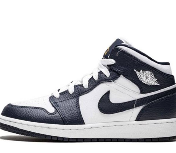 Air Jordan 1 Mid GS "Obsidian"