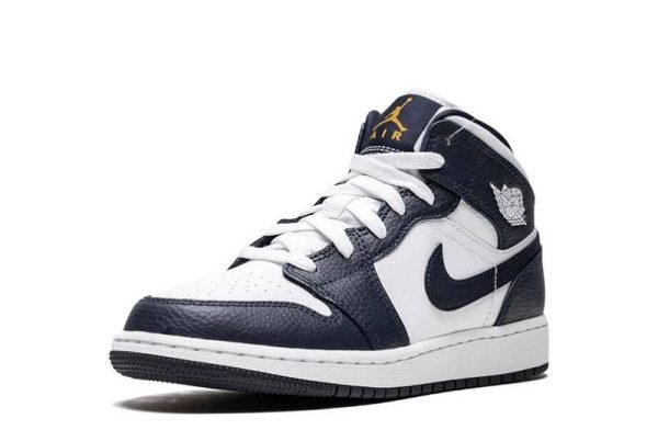 Air Jordan 1 Mid GS "Obsidian"