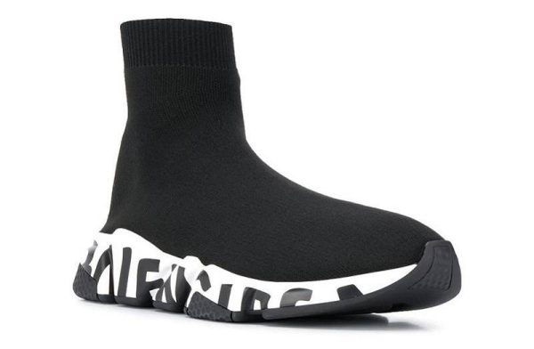 Balenciaga Speed Trainer "Graffiti - Black White"