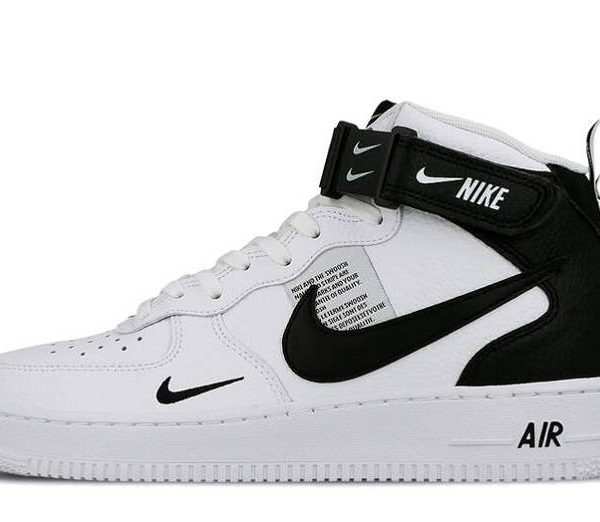 Air Force 1 Mid "Utility White/Black"