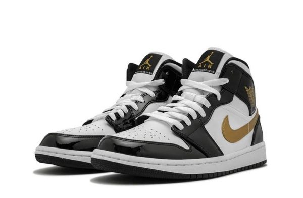 Jordan 1 "Black Gold" Mid