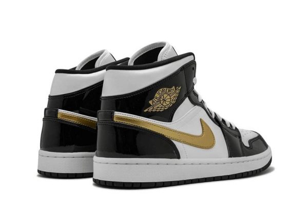 Jordan 1 "Black Gold" Mid