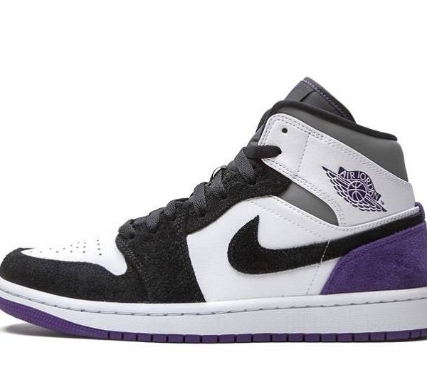 Air Jordan 1 Mid "Court Purple Suede"