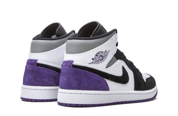 Air Jordan 1 Mid "Court Purple Suede"