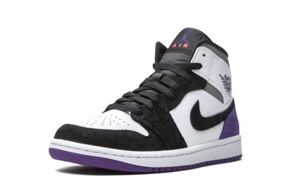 Air Jordan 1 Mid "Court Purple Suede"