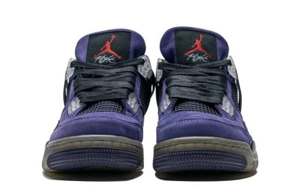 Travis Scott (TS) x Air Jordan 4 "Purple"