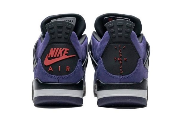 Travis Scott (TS) x Air Jordan 4 "Purple"