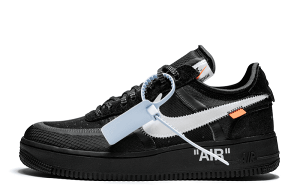 Off-White Air Force 1s Low “Black”