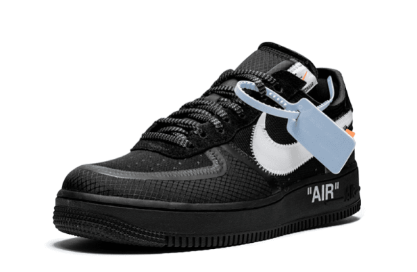 Off-White Air Force 1s Low “Black”