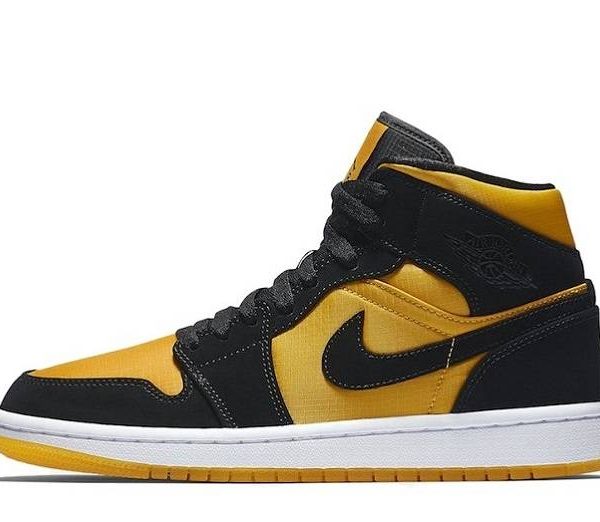 Jordan 1 "Black Gold" Mid