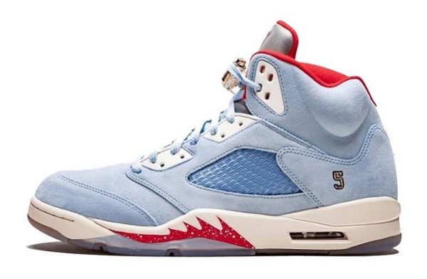 Trophy Room x Air Jordan 5 Retro "Ice Blue"