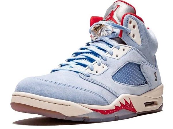 Trophy Room x Air Jordan 5 Retro "Ice Blue"