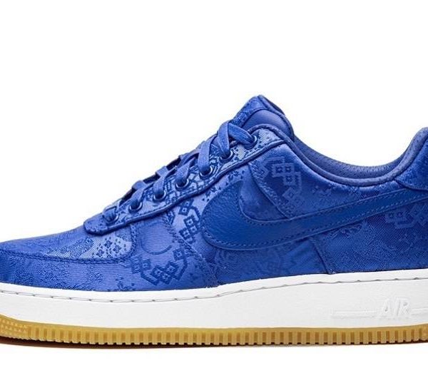 CLOT Air Force 1 Low "Blue Silk"