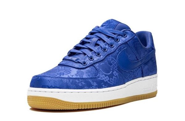 CLOT Air Force 1 Low "Blue Silk"