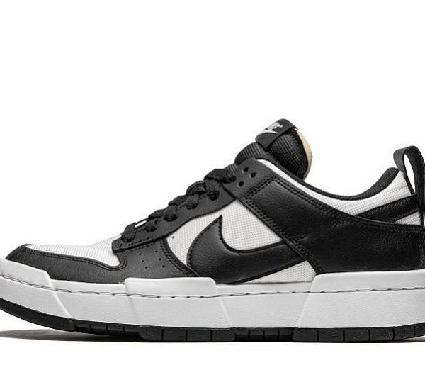 Dunks Low Disrupt "Black White"