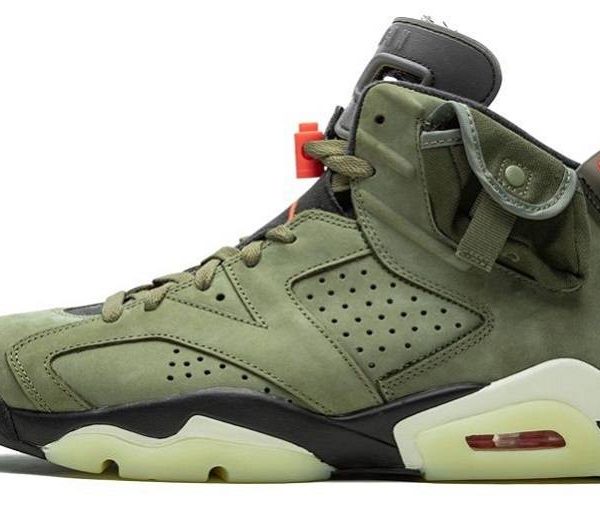 Travis Scott x Air Jordan 6 “Medium Olive”