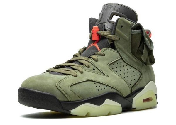 Travis Scott x Air Jordan 6 “Medium Olive”