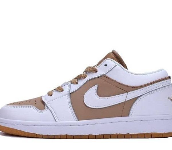 Air Jordan 1 Low "White Brown"