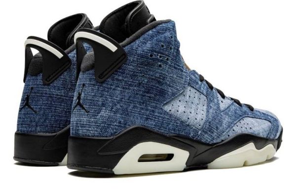 Air Jordan 6 "Black Washed Denim"