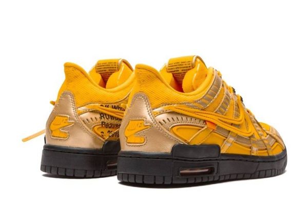 Off-White x Air Rubber Dunk "University Gold"