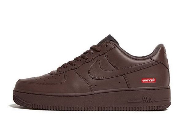 Supreme x Air Force 1 Low "Box Logo Baroque Brown"