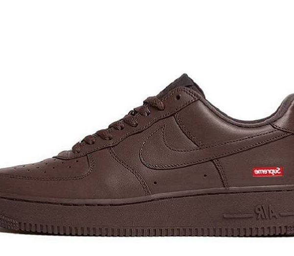 Supreme x Air Force 1 Low "Box Logo Baroque Brown"