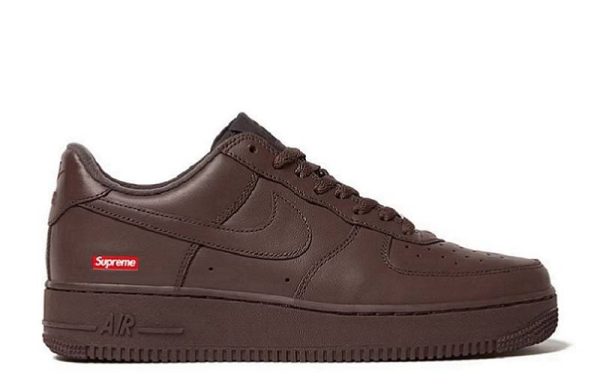 Supreme x Air Force 1 Low "Box Logo Baroque Brown"