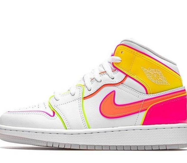 Jordan 1 "Edge Glow" Mid GS