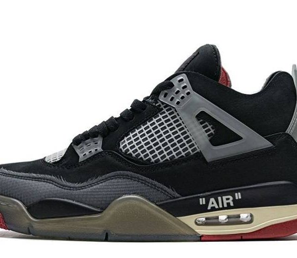 Off-White x Air Jordan 4 "Bred"