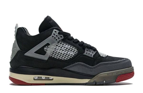 Off-White x Air Jordan 4 "Bred"