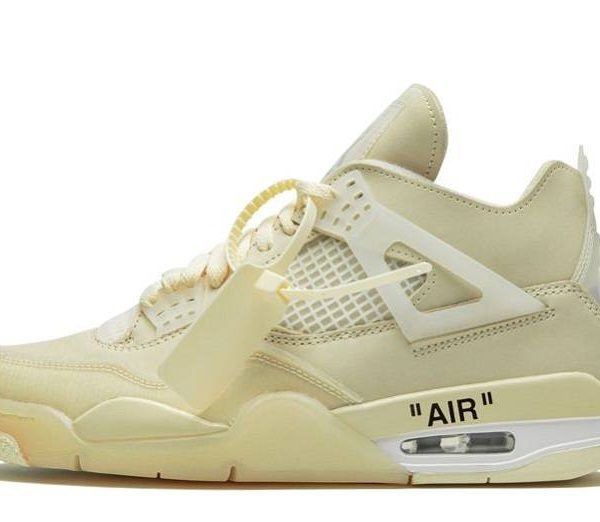 Off-White x Air Jordan 4 “Sail”