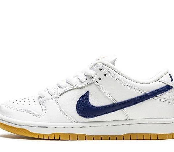 Nike SB Dunk Low "Orange Label White Navy"