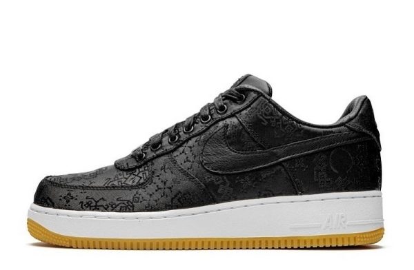 Fragment Clot Air Force 1 “Black Silk”