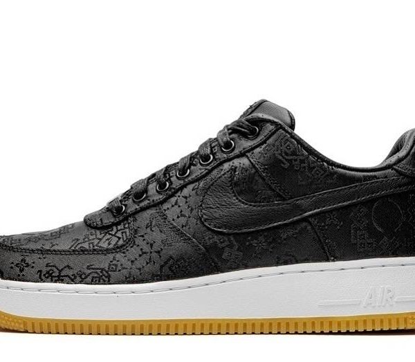 Fragment Clot Air Force 1 “Black Silk”