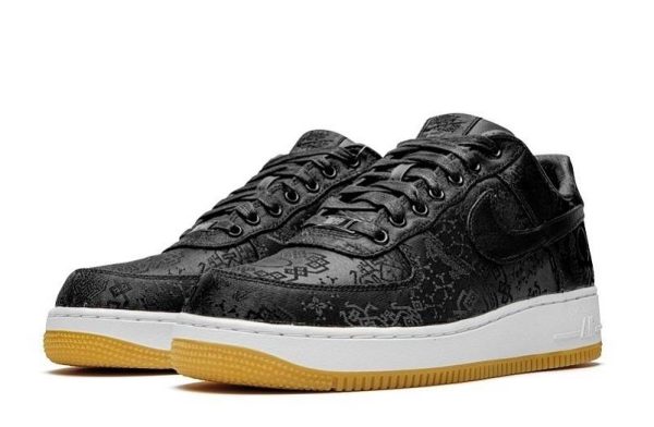 Fragment Clot Air Force 1 “Black Silk”