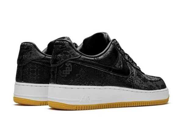 Fragment Clot Air Force 1 “Black Silk”