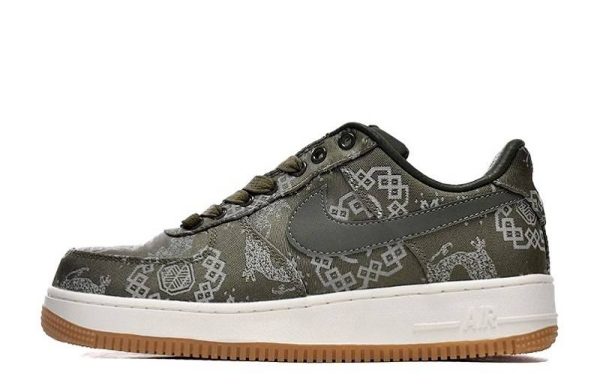 CLOT x Air Force 1 Low “Premium Green Silk”