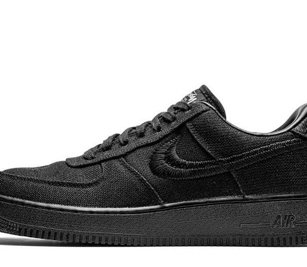 Stussy x Air Force 1 Low "Black"