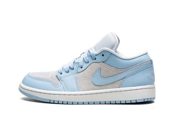 Air Jordan 1 Low "Football Grey Aluminum" (Women's)