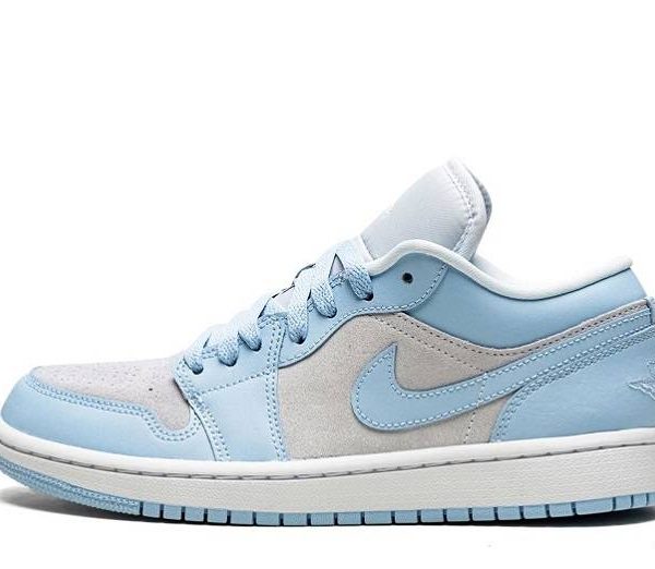 Air Jordan 1 Low "Football Grey Aluminum" (Women's)