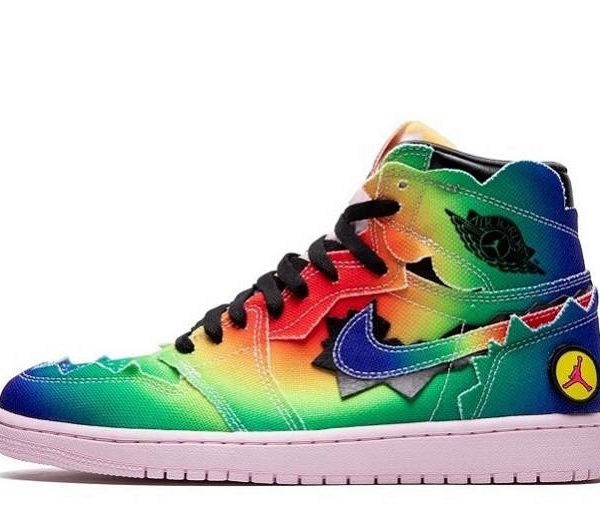 J Balvin x Air Jordan 1 High OG "Colorful Tie-dye"