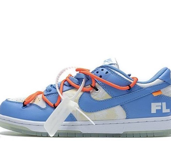 Off-White X Futura X Dunk Low SB "UNC"