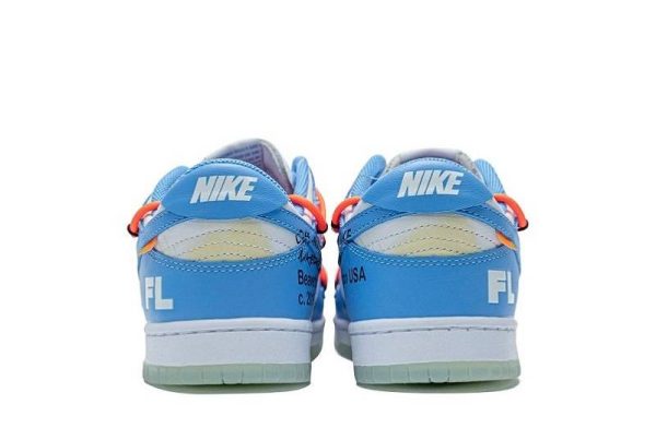 Off-White X Futura X Dunk Low SB "UNC"