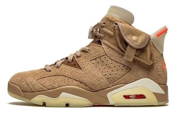 Travis Scott x Air Jordan 6 “British Khaki”